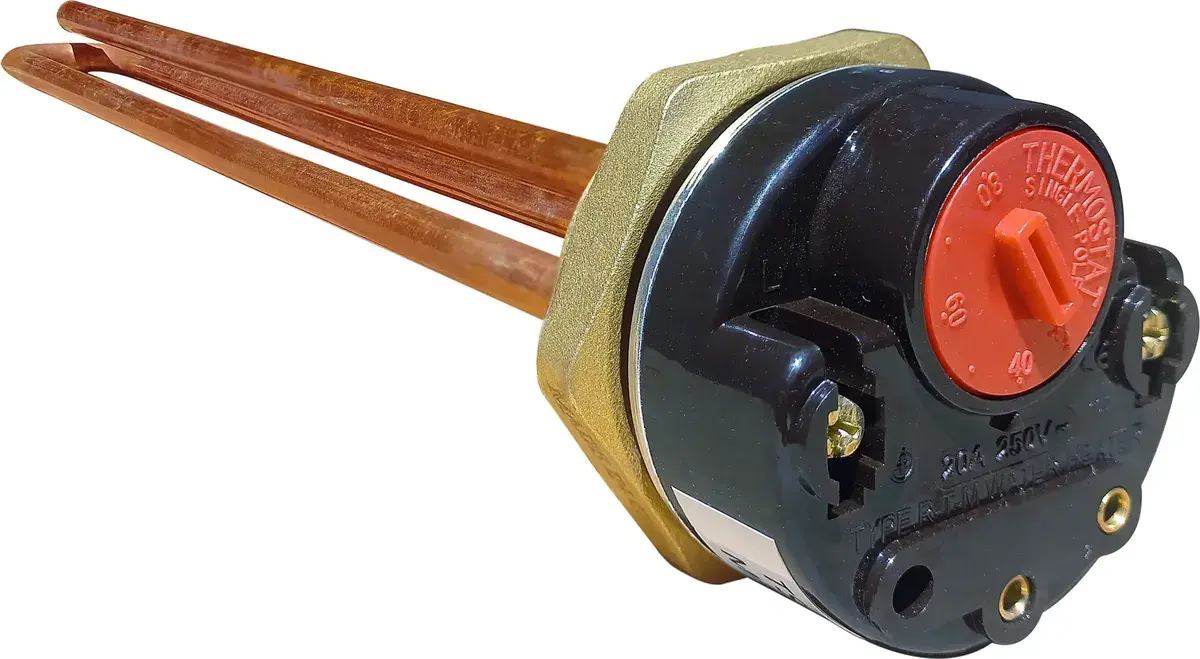 Resistencia Para Termotanque Solar Y Termostato 1500 Watts